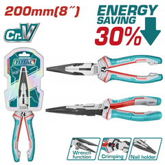 Kềm mũi nhọn mỏ dài cao cấp -TOTAL-THT220806S