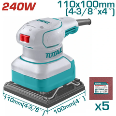 Máy chà nhám vuông 240W-TOTAL-TF2241108
