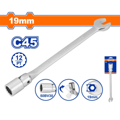 Cờ lê tuýp lắc léo 19mm-Wadfow WTH1E19