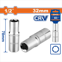 Đầu tuýp dài 1/2"-32mm-Wadfow WSC7232