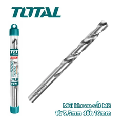 Mũi khoan sắt M2 (9mm) -TOTAL-TAC110901
