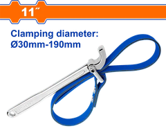 Cờ lê dây đai mở lọc dầu 11"-Wadfow WAW3311