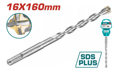 Mũi khoan bt gài 4 cạnh (16*160) -TOTAL-TAC311601C