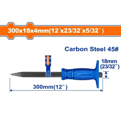Mũi đục nhọn bê tông 4x18x300mm-Wadfow WCC1304