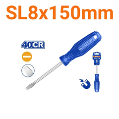 Tua vít dẹp SL8x150mm-Wadfow WSD3286