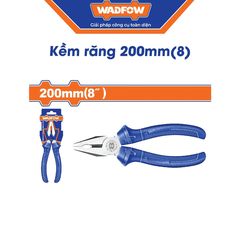 Kìm răng 200mm(8")-Wadfow WPL1C28