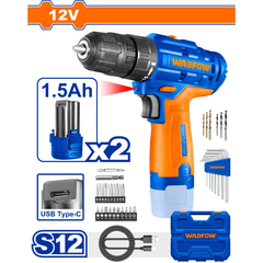 Máy khoan dùng pin Lithium-ion 12V (không kèm đầu sạc) Wadfow  WCDS525
