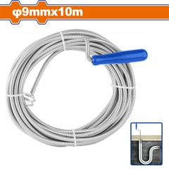 Dụng cụ thông tắc đường ống 9mmx10M-Wadfow WDD2310