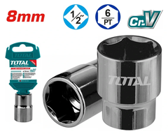 Đầu tuýp lục giác 1/2"
(8mm) -TOTAL-THTST12081