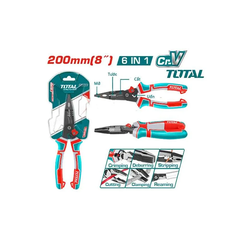 Bộ kềm mũi nhọn mỏ dài đa chức năng 6 trong 1-TOTAL-THTMF286