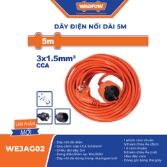 Dây điện nối dài 5m-Wadfow-WEJAG02