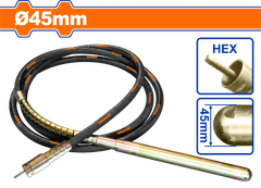 Dây đầm dùi bê tông Ø45mm Wadfow  WVRP2A45
