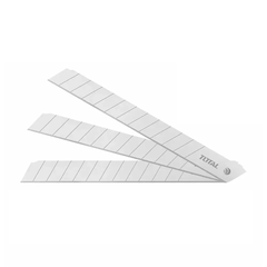 Bộ 10 lưỡi dao 9x80mm -TOTAL-THT5190901