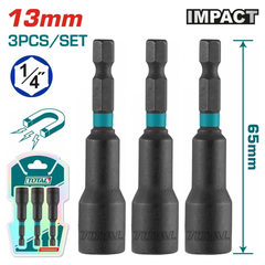 Bộ 3 mũi từ bắn tôn 13mm-TOTAL-TAC271331