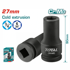 Đầu tuýp tác động 3/4" 27mm -TOTAL-THHISD3427L