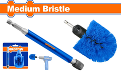 Bộ bàn chải tròn 360 độ và cán nối Wadfow  WND2404
