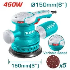 Máy chà nhám tròn 450W-TOTAL-TF2061506