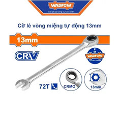 Cờ lê vòng miệng tự động 13mm-Wadfow WSA5113