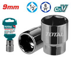 Đầu tuýp lục giác 1/2"  (9mm) -TOTAL-THTST12091