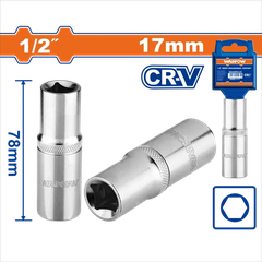 Đầu tuýp dài 1/2"-17mm-Wadfow WSC7217