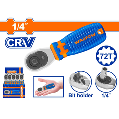 Tay vặn đầu tuýp 1/4" 72T-Wadfow WRW2J14