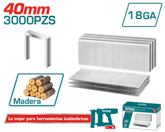Đinh bấm U 40mm-TOTAL-TAC918403