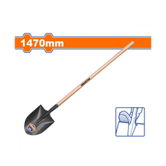 Xẻng thép cán gỗ 1470mm-Wadfow WSE2327