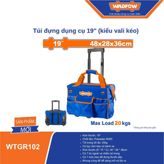 Túi đựng dụng cụ 19" (kiểu vali kéo)-Wadfow WTGR102