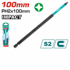 Mũi bắt vít PH2x100mm-TOTAL-TACIM71PH2100