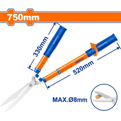 Dụng cụ cắt tỉa hàng rào 750mm-Wadfow WPR1E90