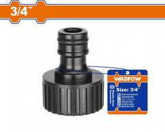 Đầu nối ống nhựa 3/4"  Wadfow WQC8E34