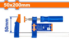 Kẹp chữ F 50x200mm-Wadfow WCP2152