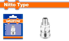 Đầu nối hơi nhanh 1/4" Wadfow WQP0953