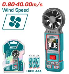 Máy đo tốc độ gió kỹ thuật số -TOTAL-TETAN031