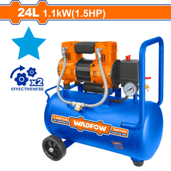 Máy nén khí (không dầu) 1100W-24L Wadfow WAP1A24