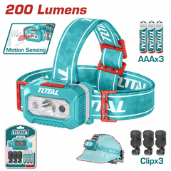Đèn pin 
đội đầu-TOTAL-THL013AAA6