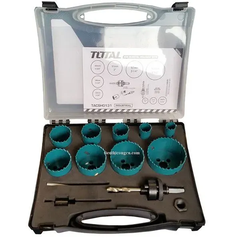Bộ 13 mũi khoét lỗ kim loại -TOTAL-TACSH0131