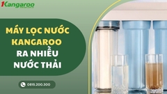Máy Lọc Nước Kangaroo Ra Nhiều Nước Thải Có Bình Thường Không?