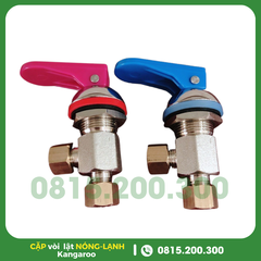 Cặp Vòi LẬT Nóng Lạnh Kangaroo KG10A3, KG19A3, KG09A3