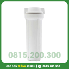 Cốc Lọc Thô Trắng 10 Inch