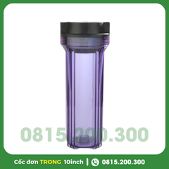 Cốc Lọc Thô Đơn Trong 10inch