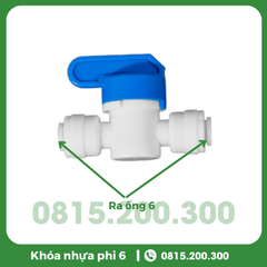 Van Khóa Nước Phi 6 (Ø6)