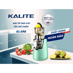 Máy ép chậm Kalite KL-598 - máy ép trái cây kiệt bã, ép đa năng ép hoa quả tích hợp làm kem HOT 2026