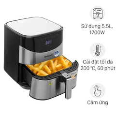 Nồi Chiên Không Dầu BlueStone AFB-5880 5,5 Lít 1700W - HÀNG CHÍNH HÃNG Thanh lý