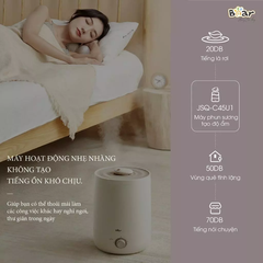 Máy phun sương tạo ẩm Bear JSQ-C45U1 4,5 Lít - Bảo hành 18 tháng - 1 đổi 1 30 ngày - Chính hãng HOT NEW 2026