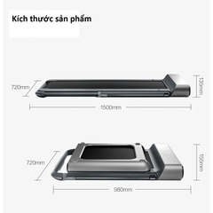Máy chạy bộ gấp gọn KingSmith WalkingPad R1 Pro