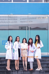 Áo Blouse trắng Nam Nữ dài tay áo blue trắng bác sĩ, dược sĩ, phòng thí nghiệm
