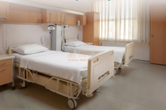 Ga trải giường y tế có chun 4 góc 90x190cm màu trắng-Ga Trải giường bệnh nhân, phòng khám, thẩm mỹ viện