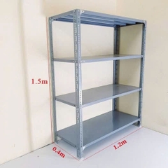 Kệ v lỗ 4 tầng rộng 40 dài 1m2 cao 1m5
