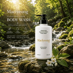 Sữa tắm nữ cao cấp Maelyeong Signature Charm Body Wash Exfoliating And White